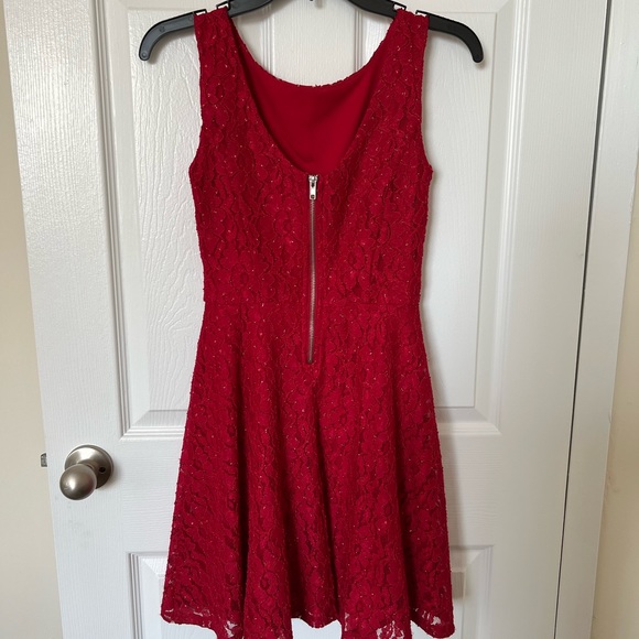 Red Holiday Dress - Picture 2 of 3